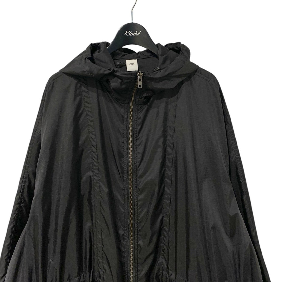 25SSNylon Packable Hooded Coatオーバーサイズナイロンパッカブルコート