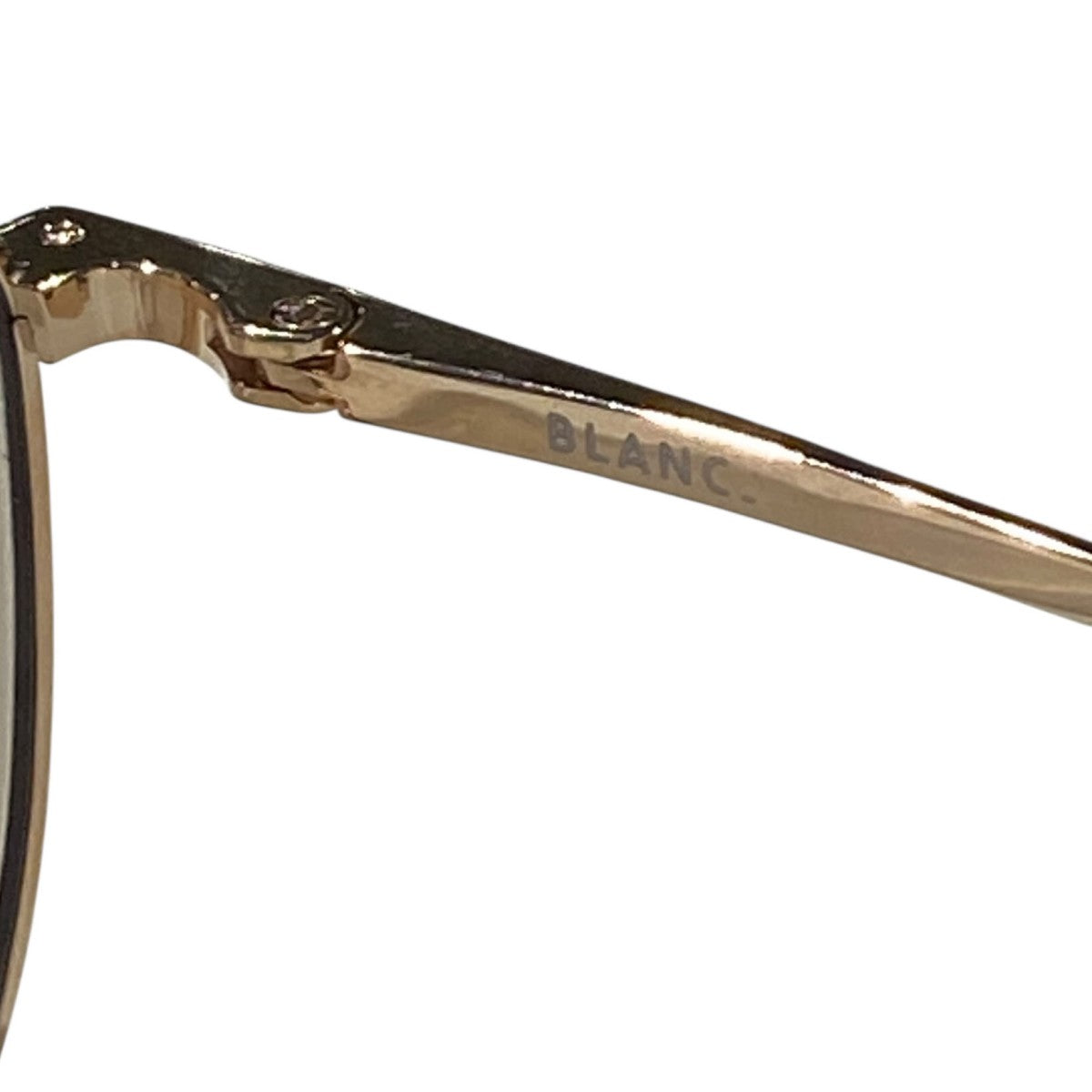 B0042オールチタンティアドロップツーブリッジモデルサングラスメガネ眼鏡