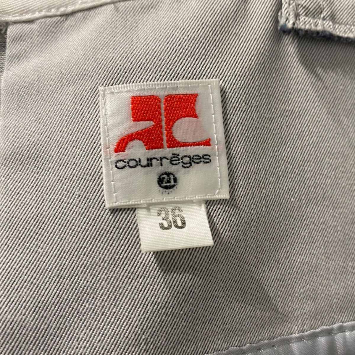90'sロゴ入エプロンワンピース