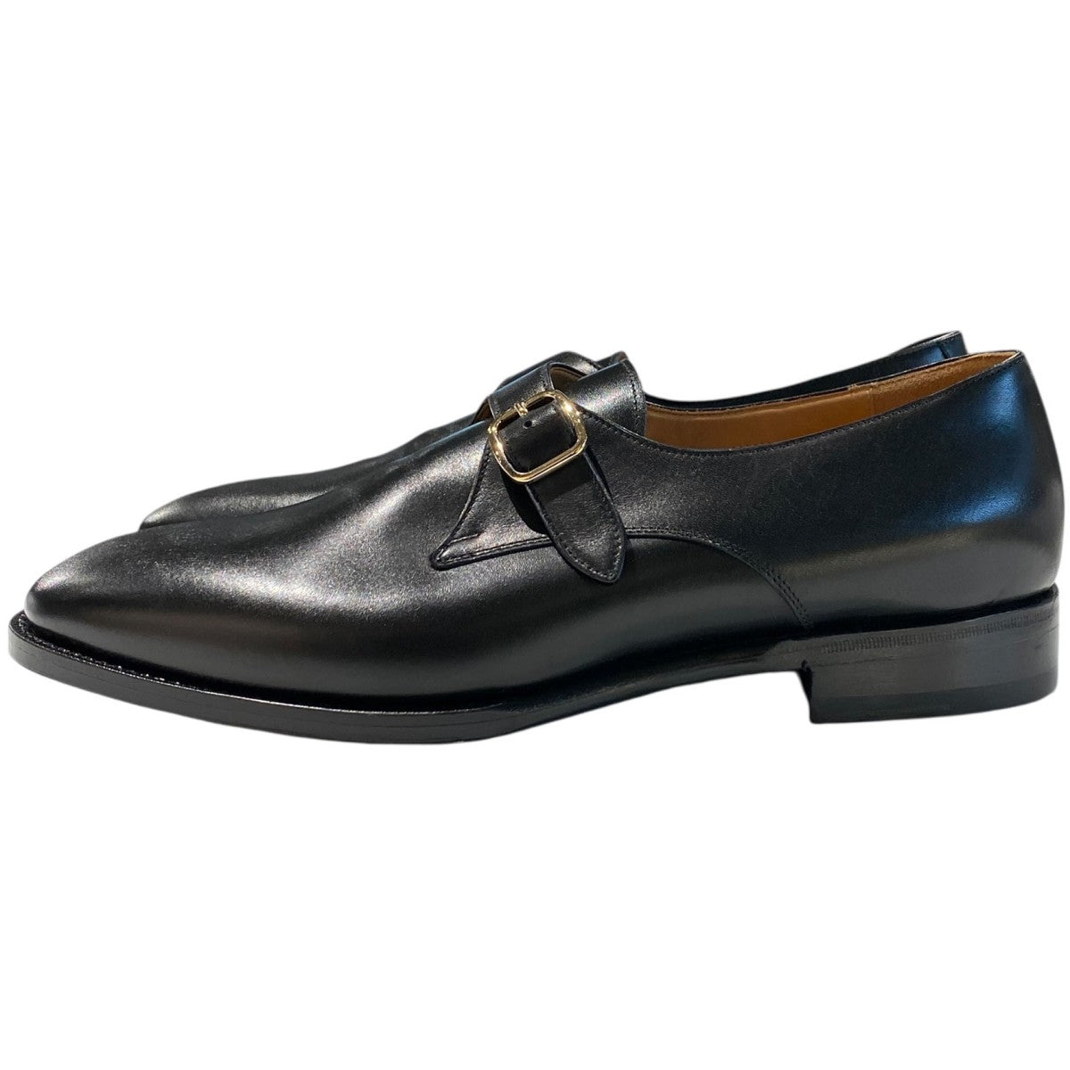 MONK/FG498 Single Monk Strap Shoesシングルモンクストラップシューズ靴