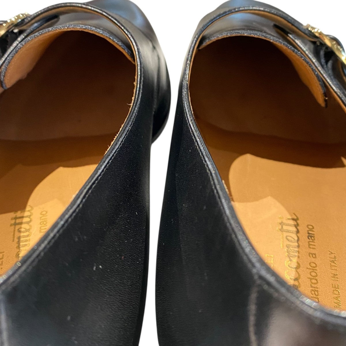 MONK/FG498 Single Monk Strap Shoesシングルモンクストラップシューズ靴