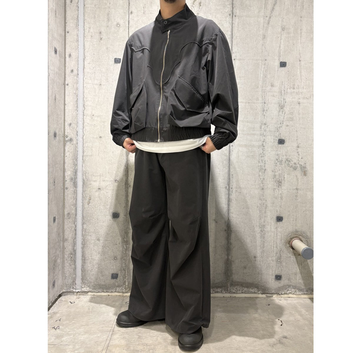25SSHoley Ripstop Western BLS USED加工リップストップウエスタンZIPジャケット