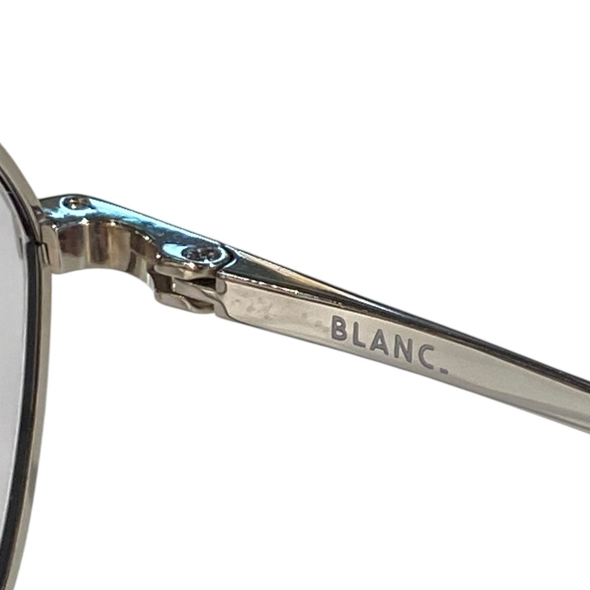 B0042オールチタンティアドロップツーブリッジモデルサングラスメガネ眼鏡