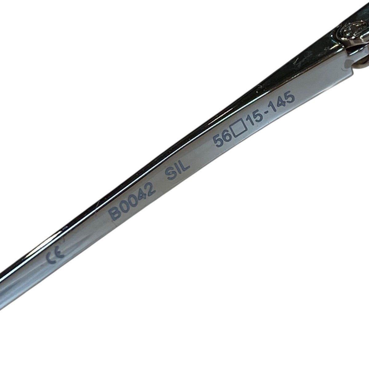 B0042オールチタンティアドロップツーブリッジモデルサングラスメガネ眼鏡