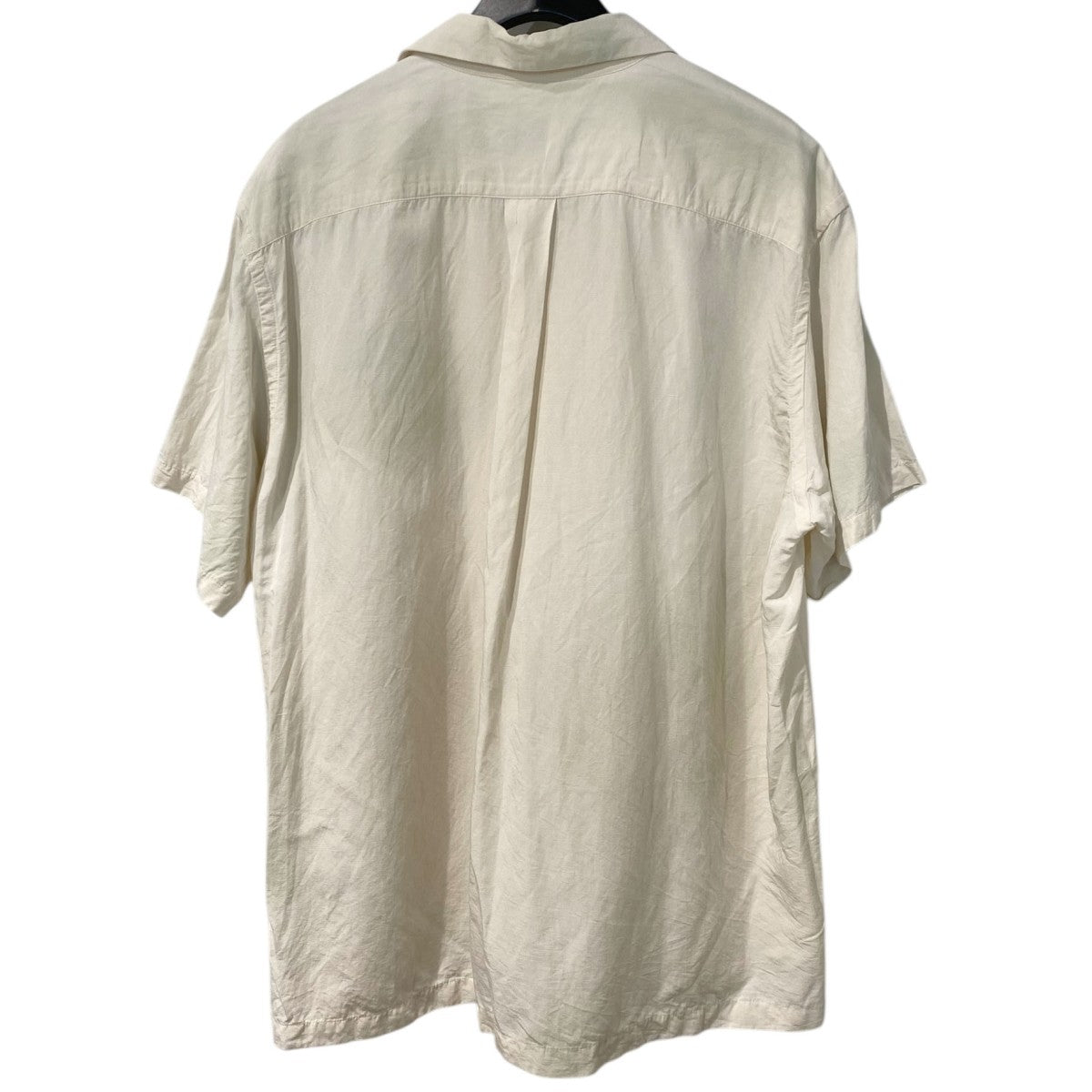 24SSSprayed H/S Shirtスプレー染色オーバーサイズオープンカラーシャツ