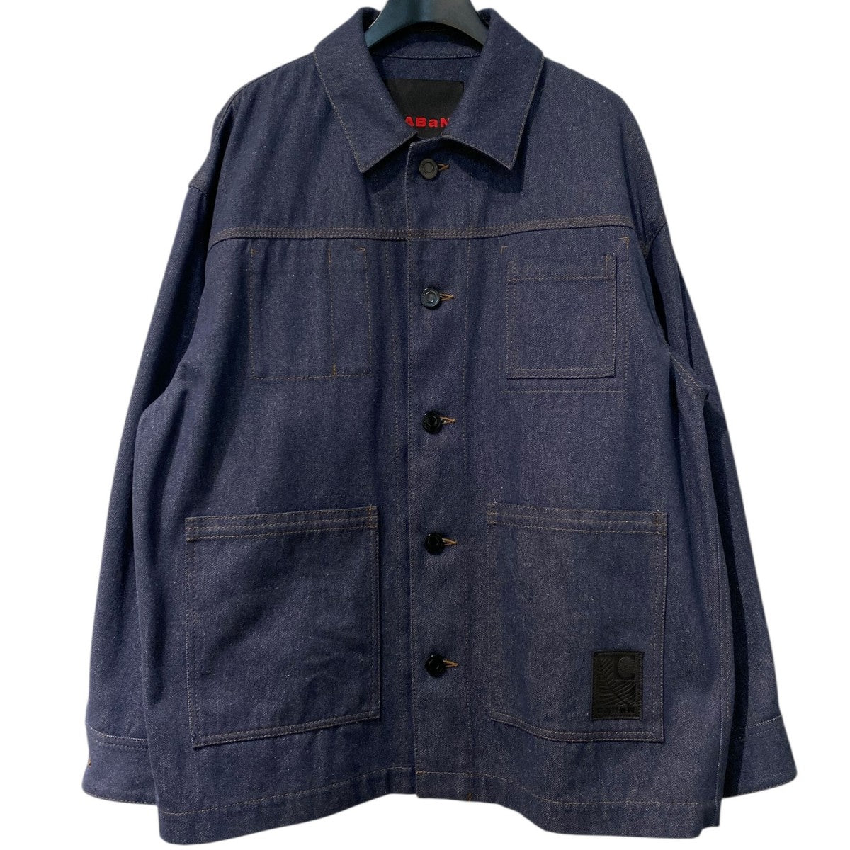CABaN(キャバン) 24AWRecycle Cotton Denim Coverall Jacketリサイクル