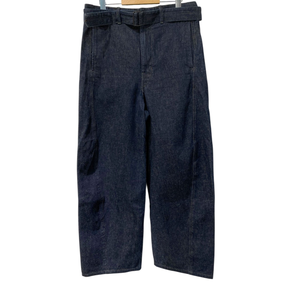LEMAIRE(ルメール) Twisted Belted Pantsウォッシュ加工プリーツワイド