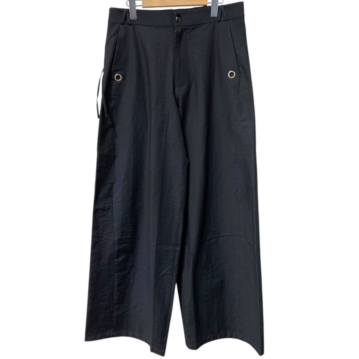 25AWMETAL-ACCENTED PANTSワイドパンツ