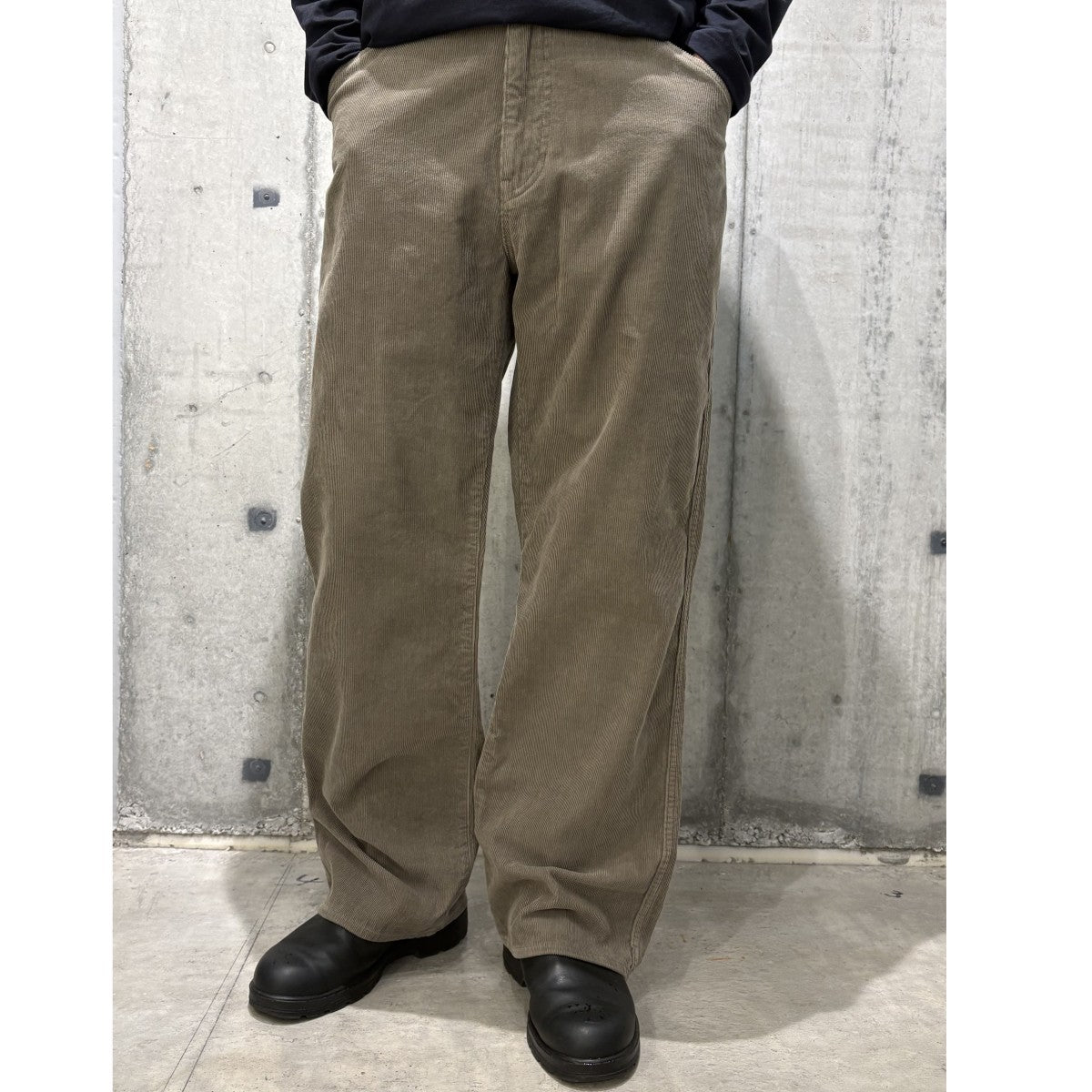OVY Washed Corduroy Flea Relax Pantsウォッシュド加工コーデュロイフレアパンツ 古着・中古-2枚目のアイテム画像