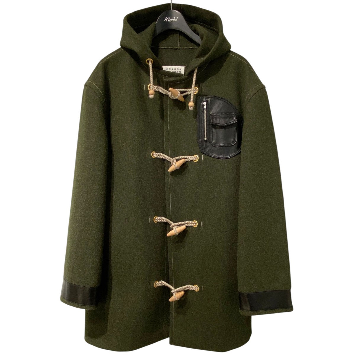 Maison Margiela10(メゾンマルジェラ10) 21AWフェイクレザー切替