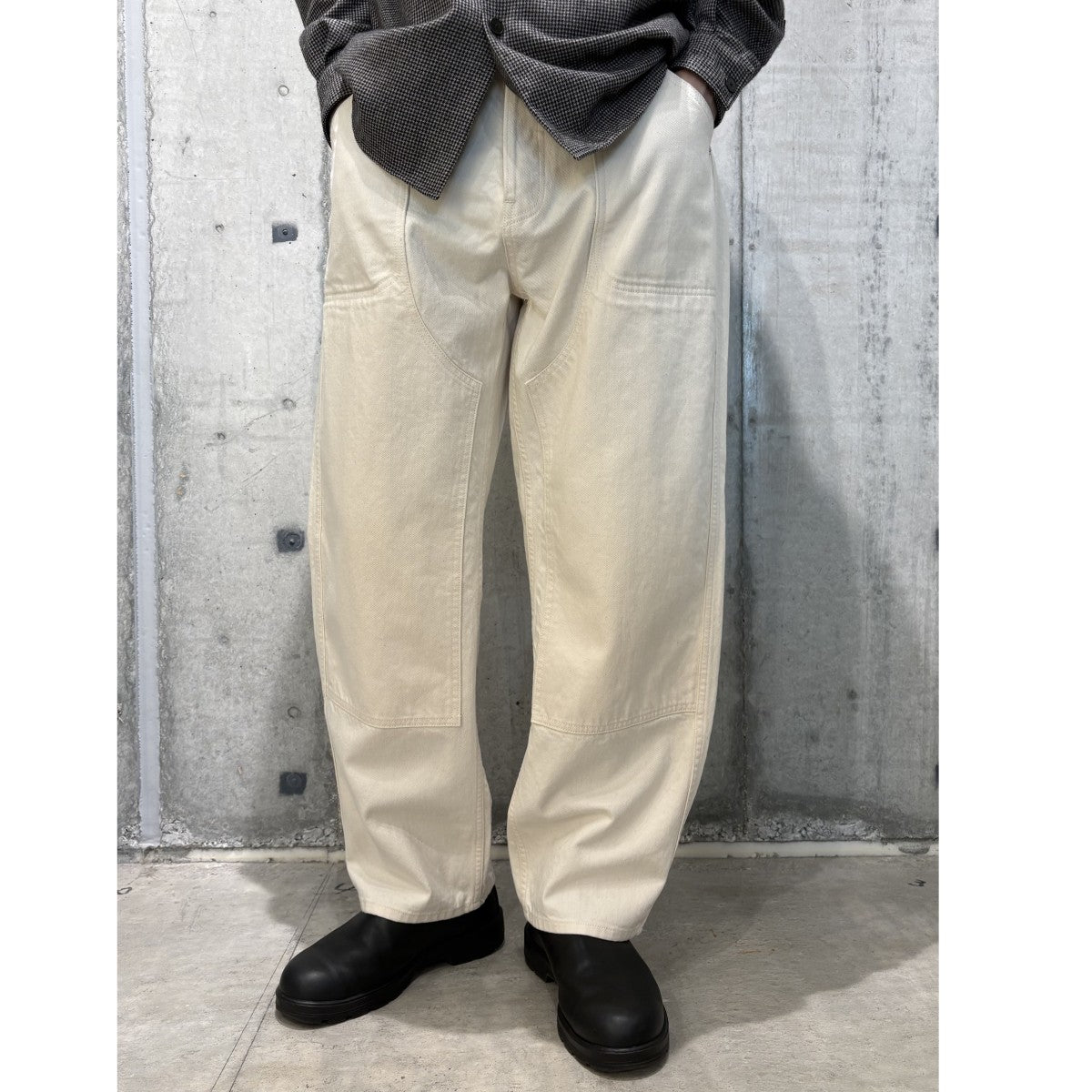 26SSPainter’s Double Knee Jeans(plain)ペインターワイドストレートパンツ