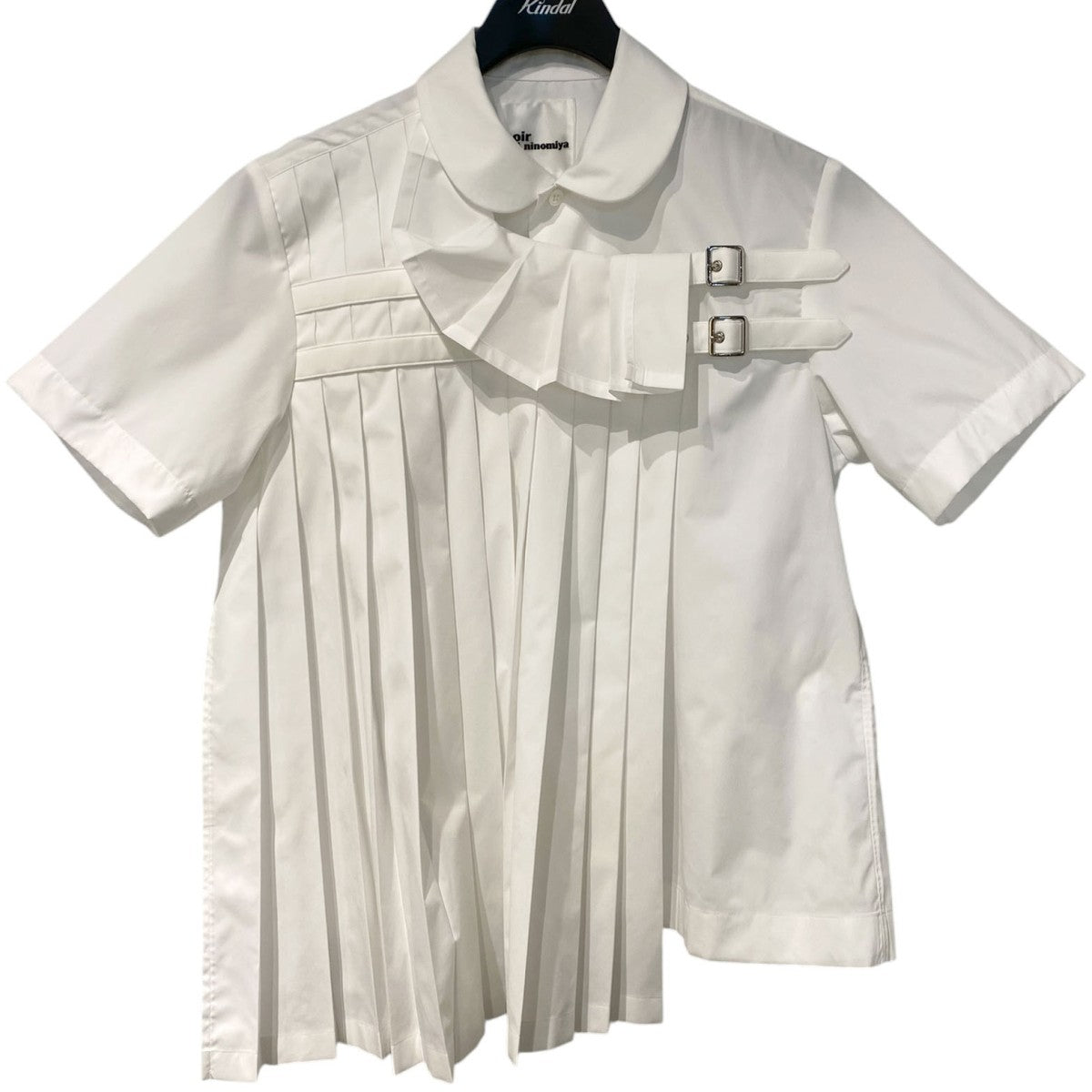 noir kei ninomiya(ノワールケイニノミヤ) 26SSBuckle Pleated S／S 