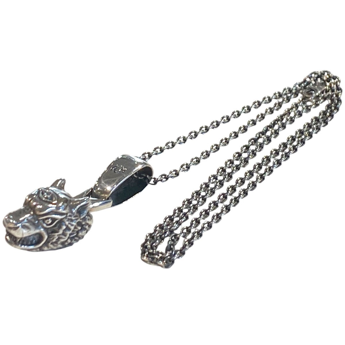 2025Wolf Dagger Pendant ウルフネックレスペンダントHA-A48-920