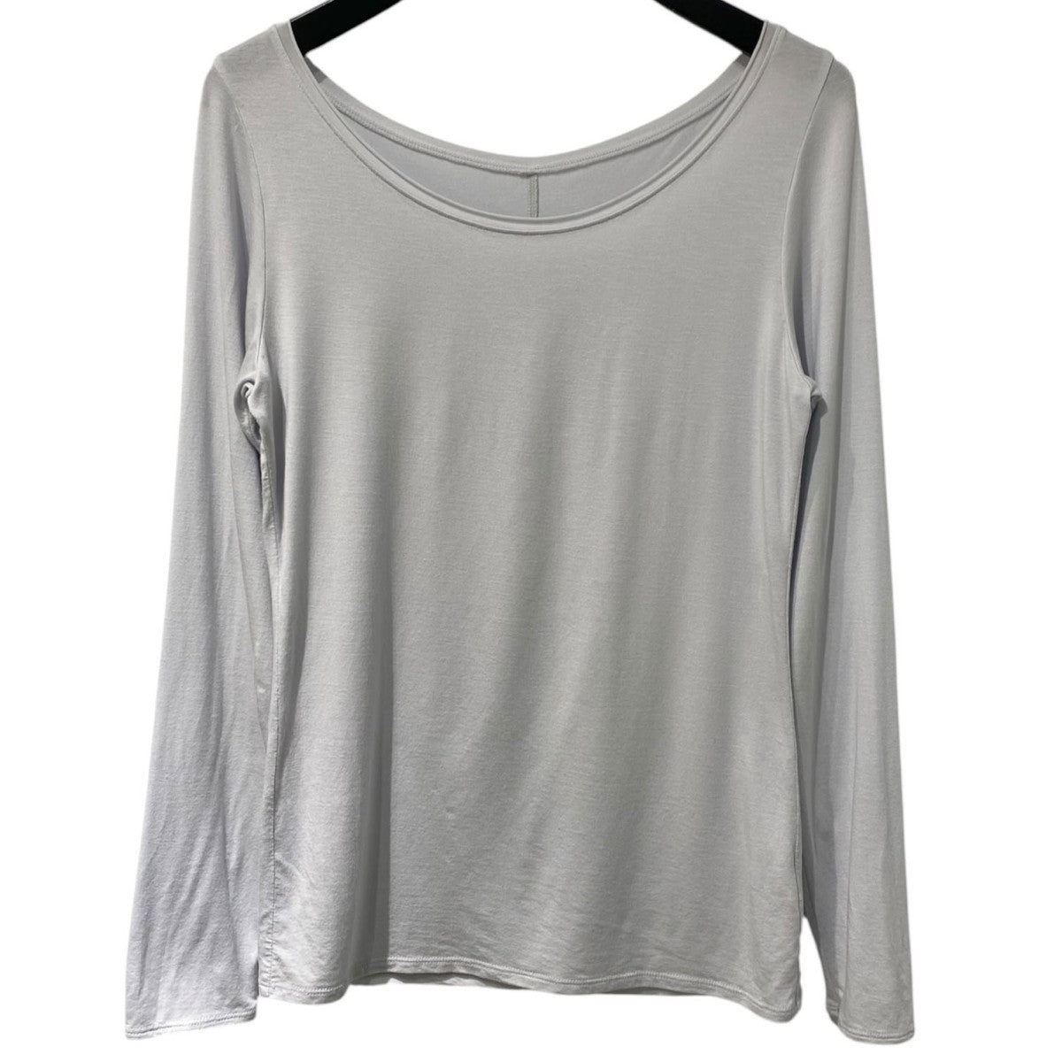 Tencel loose topストレッチロングスリーブカットソー