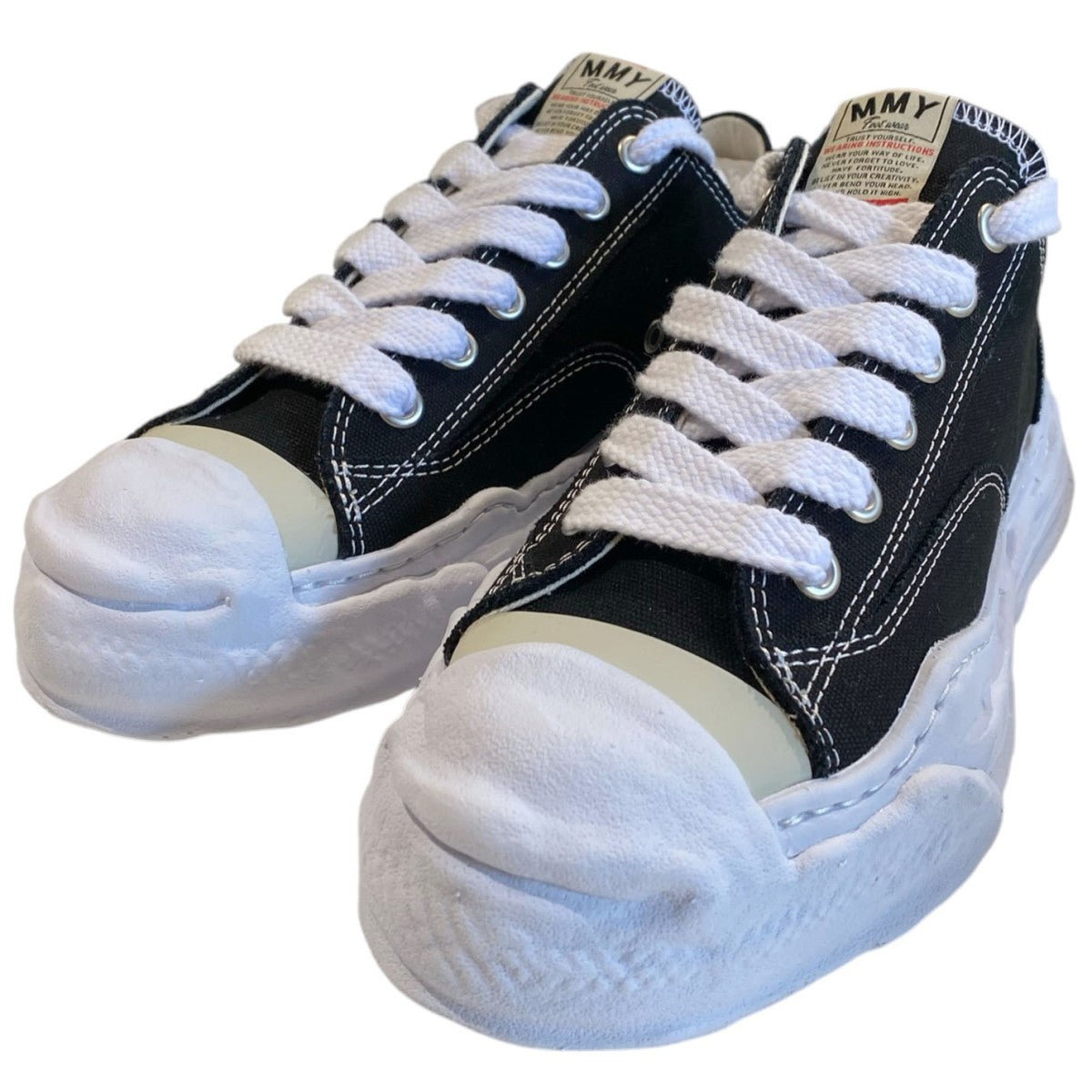 HANK OG Sole Canvas Low-Topハンクスニーカー靴A05FW702