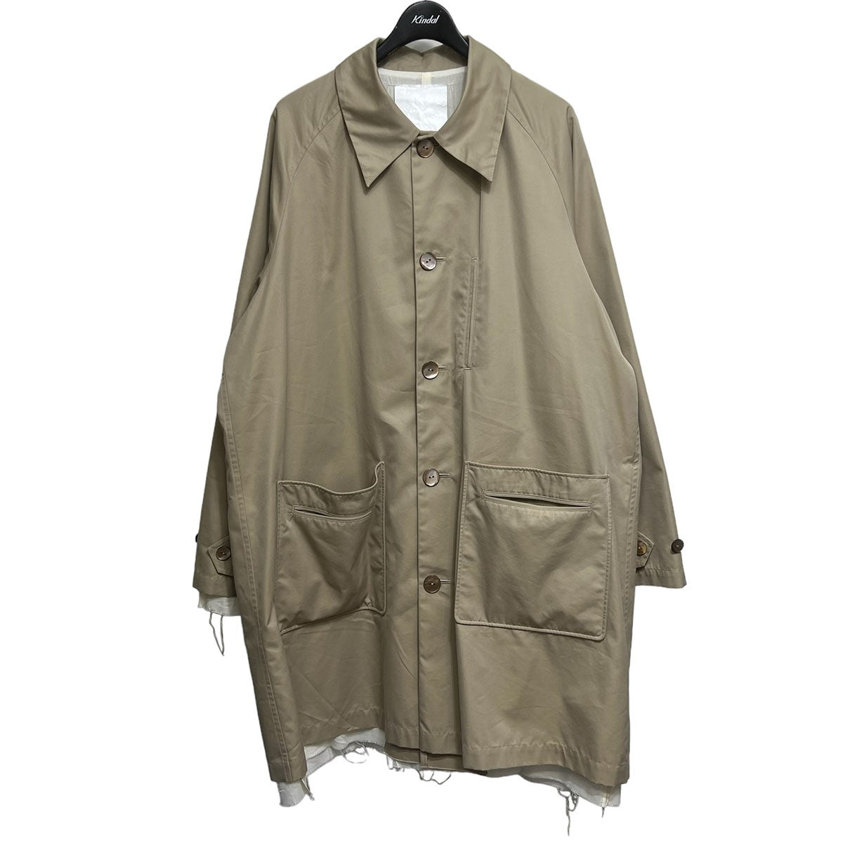 Rich I(リッチアイ) COVER BALMACAAN COAT Rich I-01-01 ベージュ 