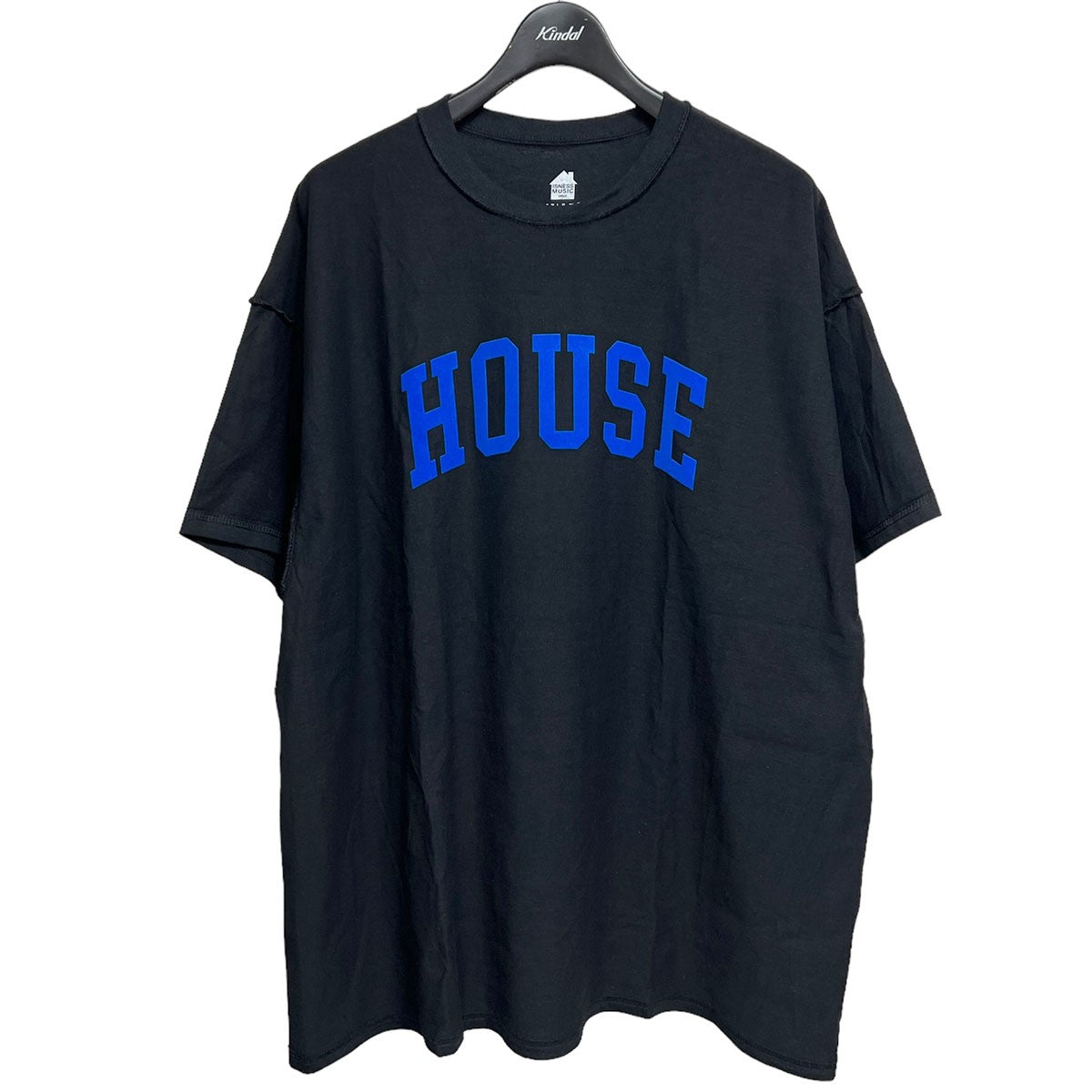 is-ness music(イズネスミュージック) 2023SS HOUSE FLOCKY T-SHIRTS HOUSET01 ブラック サイズ  14｜【公式】カインドオルオンライン ブランド古着・中古通販【kindal】