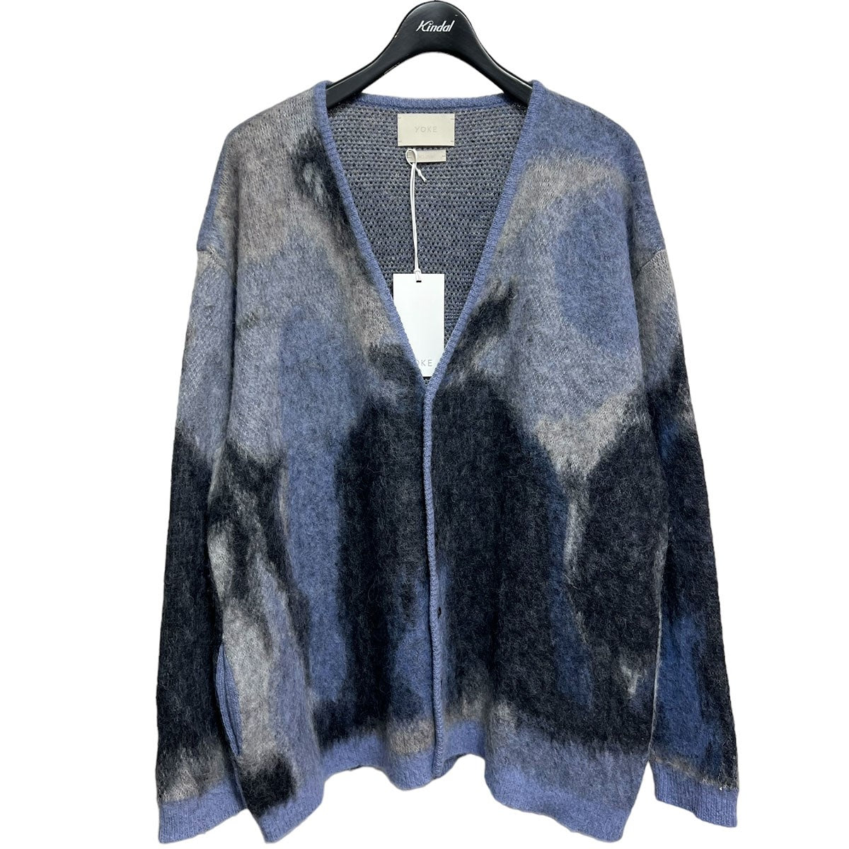 YOKE(ヨーク) ROTHKO JACQUARD CARDIGAN BLUE MIX YK21AW0284S-AR ブルーミックス サイズ  3｜【公式】カインドオルオンライン ブランド古着・中古通販【kindal】