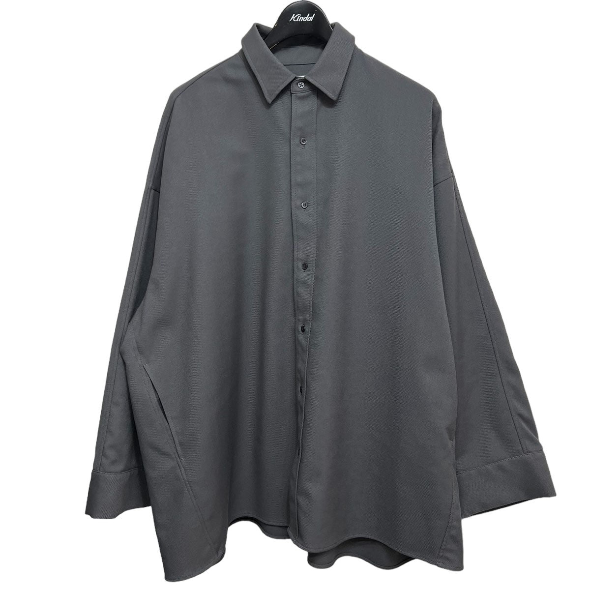 Graphpaper(グラフペーパー) STRETCH KERSEY LONG YOKE SLEEVE SHIRT ...