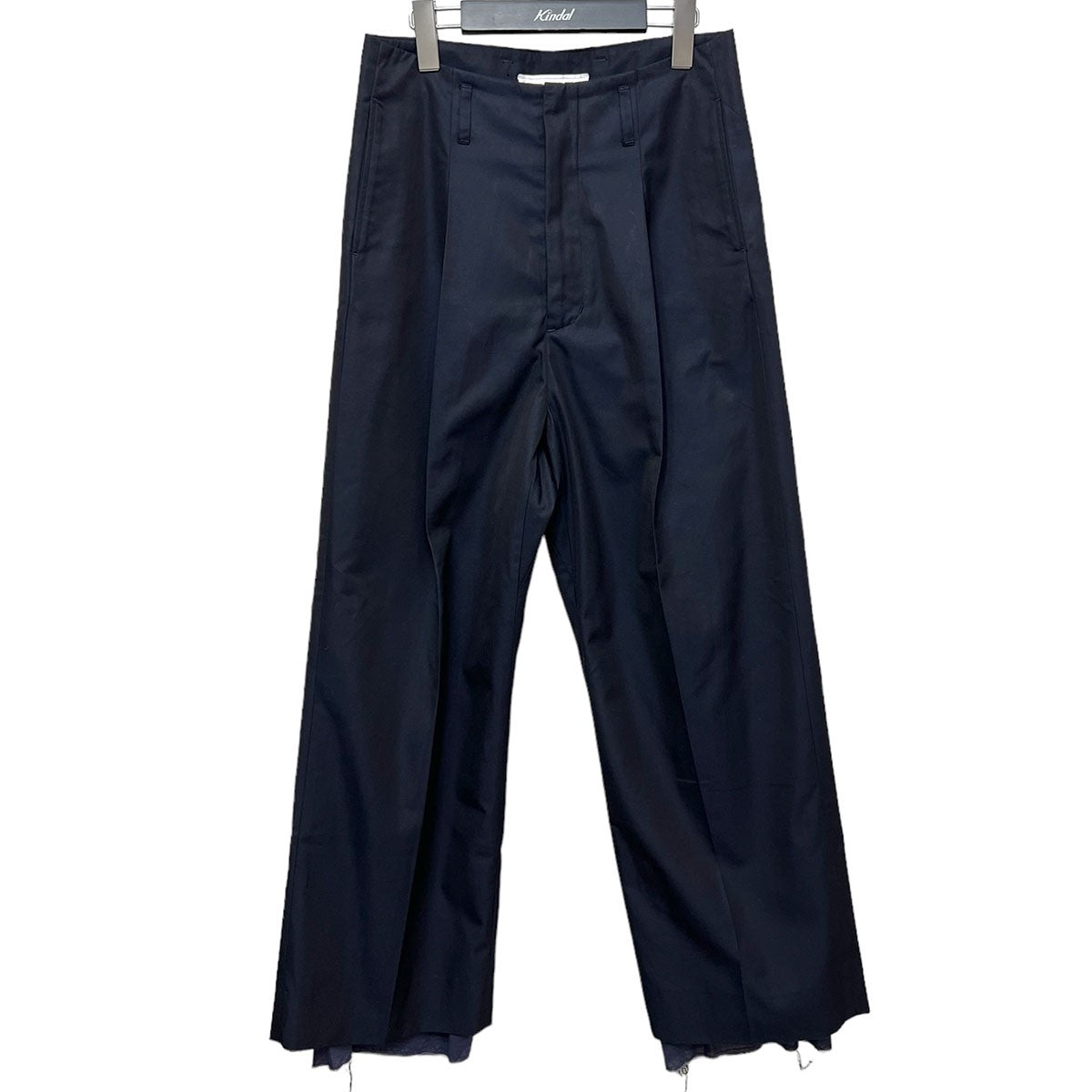 Rich I(リッチアイ) UNCLE「TUCK TAPERED TROUSERS」 Rich I-00-02 ネイビー サイズ  46｜【公式】カインドオルオンライン ブランド古着・中古通販【kindal】