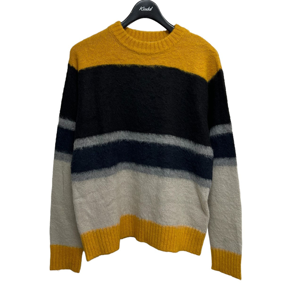 SON OF THE CHEESE(サノバチーズ) MOHAIR BORDER モヘヤニットセーター 