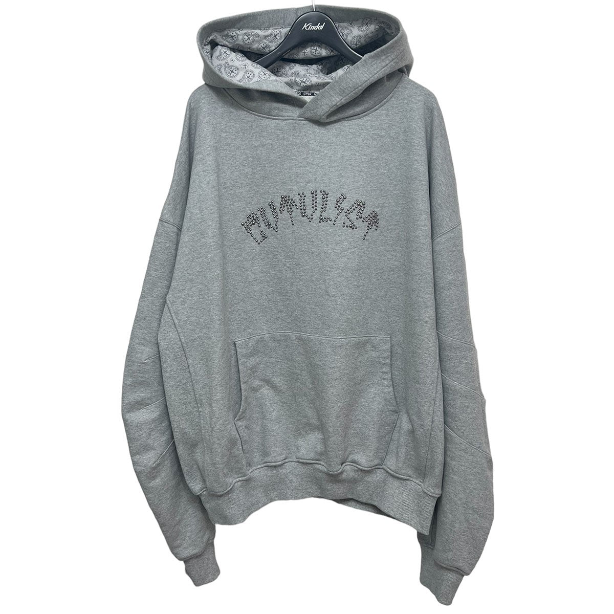 CVTVLIST(カタリスト) 24SSUSUAL STONE HOODIEスタッズロゴオーバー ...