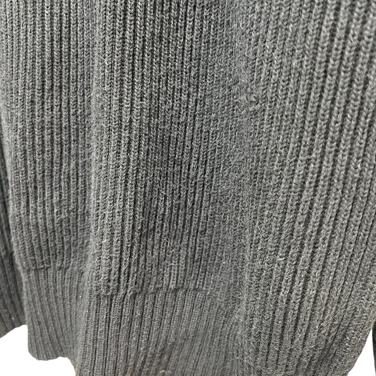 FRONT HOLES PULLOVERフロントホールデザインプルオーバーコットンセーターKK19XX09