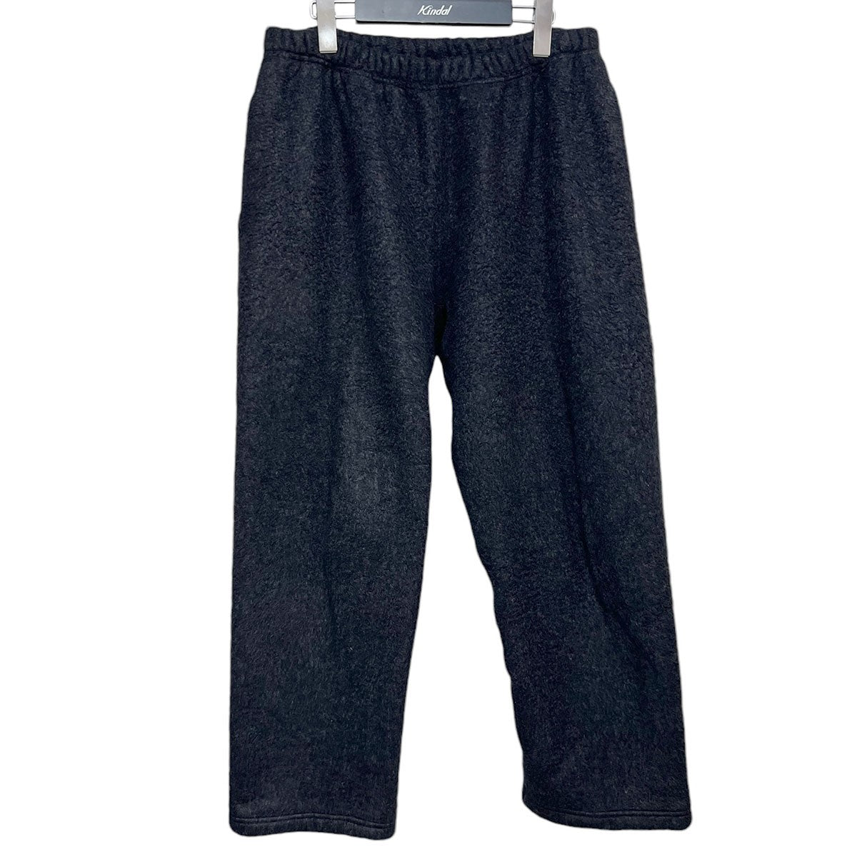 blurhms(ブラームス) COTTON SILK FLEECE PANTSコットンシルクフリースパンツBHS22F026 BHS22F026  ヘザーブラック(チャコールグレーに近い色味) サイズ 4｜【公式】カインドオルオンライン ブランド古着・中古通販【kindal】