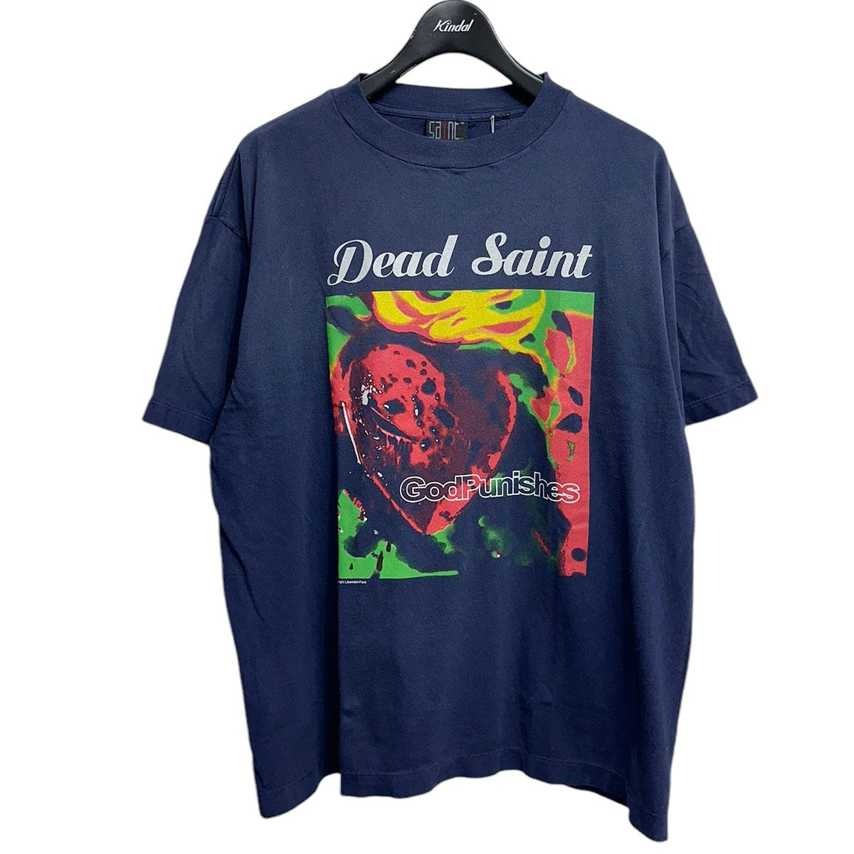 SAINT MICHAEL(セントマイケル) 24AWDEAD SAINT SS TEEエイジング加工 