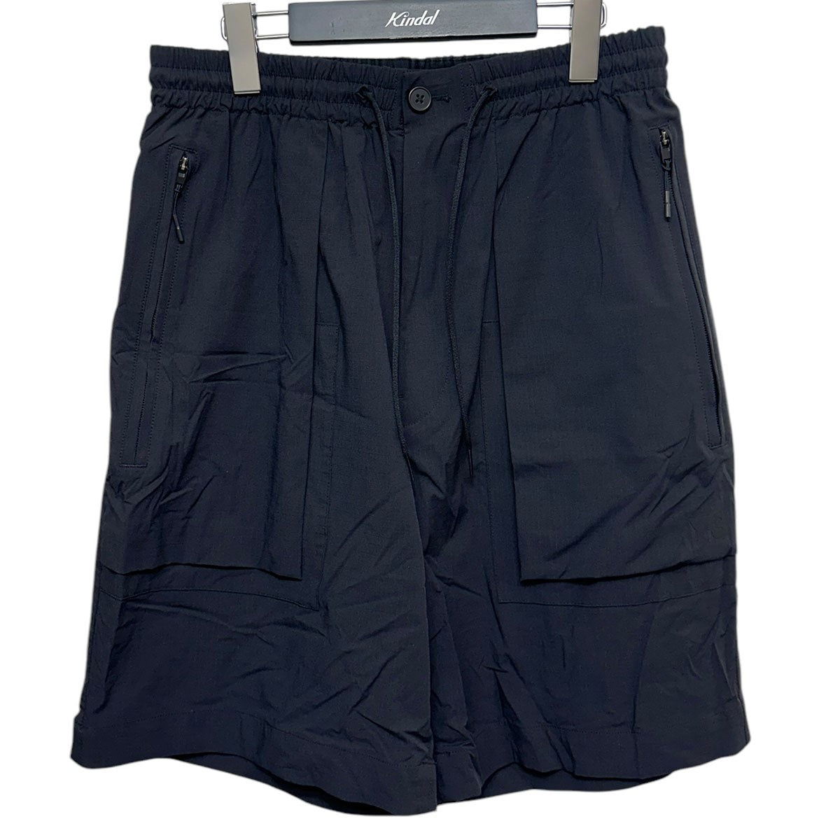 Y-3(ワイスリー) Stretch nylon ripstop wide shortsストレッチ