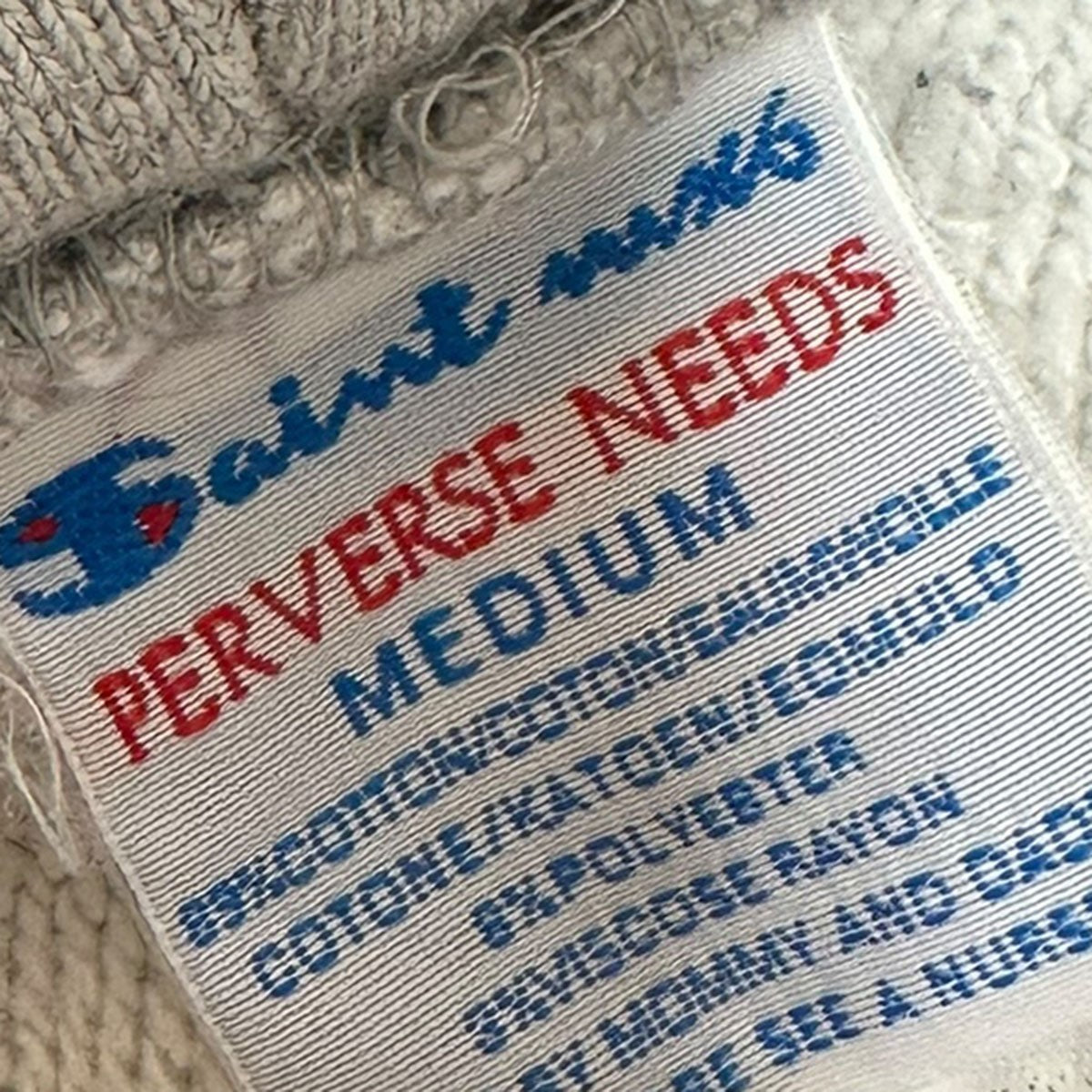 23SSUNKNOWN POWER HOODIEロゴプリントプルオーバーフーディーSM-S23-0000-045