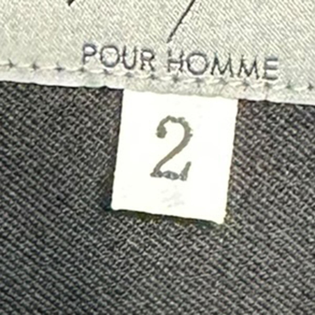 Yohji Yamamoto pour homme 25SSWOOL GABARDINE BASIC BIG BLOUSEウールギャバジンベーシックビックブラウスHP-B08-100-2 古着・中古-4枚目のアイテム画像