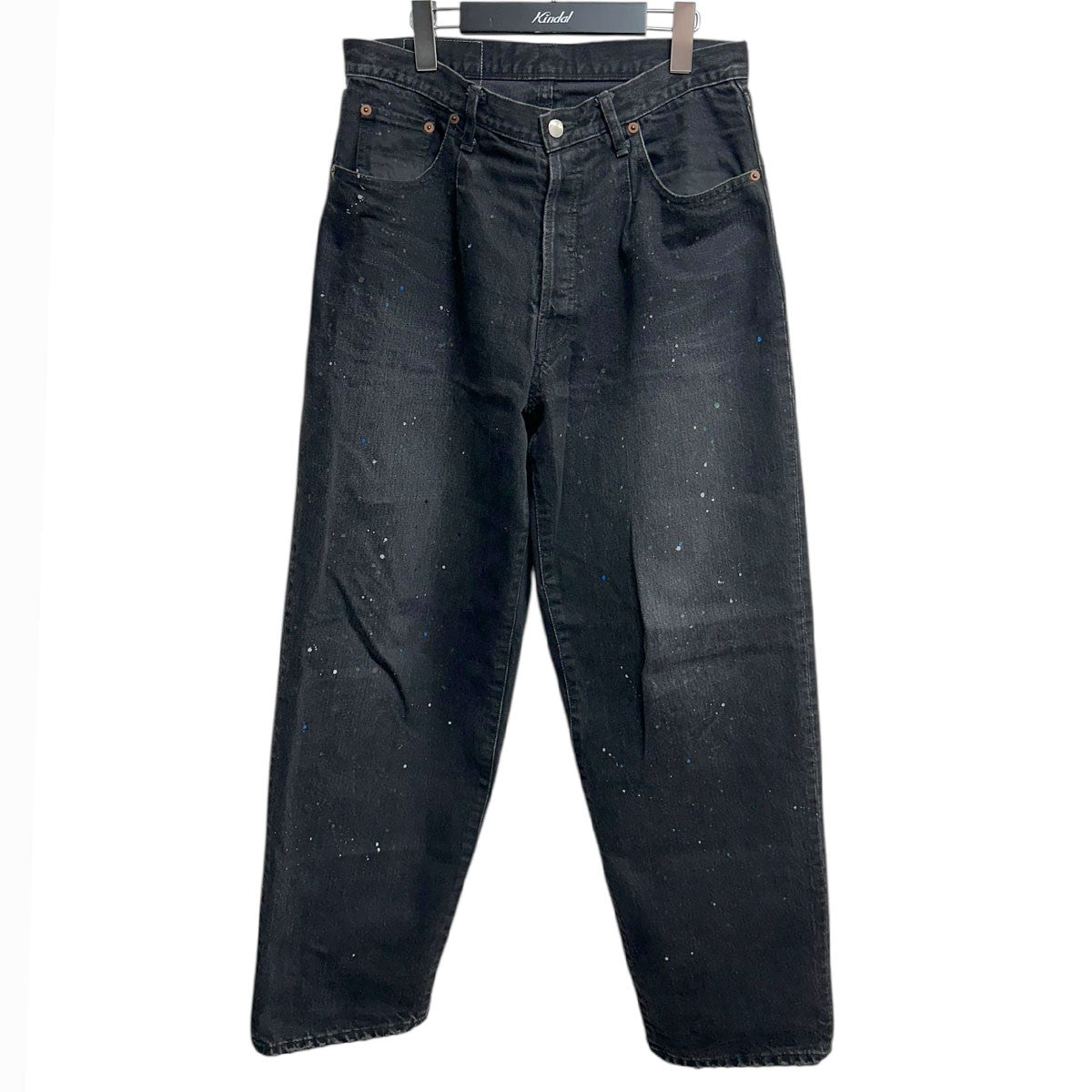 ssstein(シュタイン) 24SSVINTAGE REPRODUCTION SPLASHED DENIM JEANS 