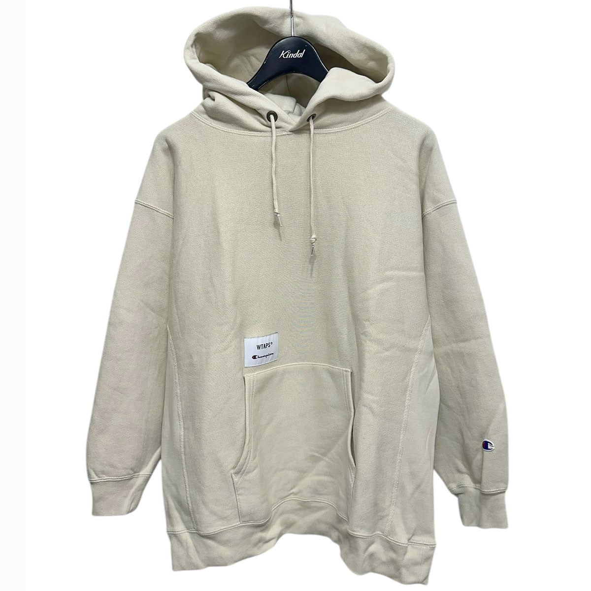 WTAPS×Champion ACADEMY HOODEDプルオーバーフーディーC8-U126 C8-U126