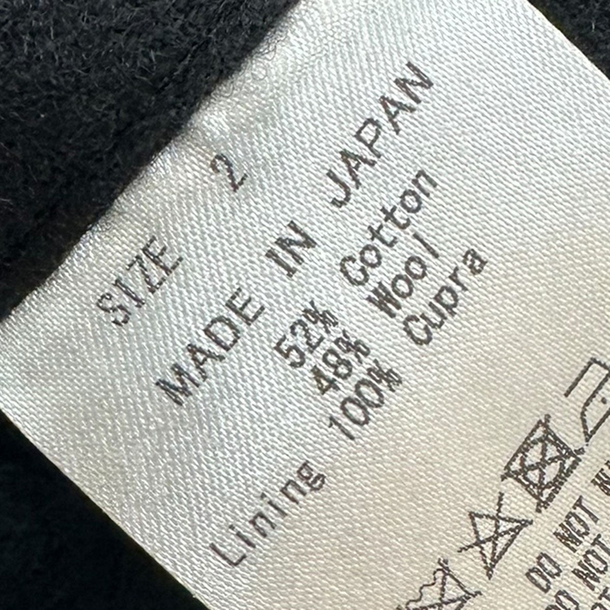 HEM SLIT STRAIGHT FIT - co w twill -ヘムスリットストレートフィットスラックスM19C-09PT01C