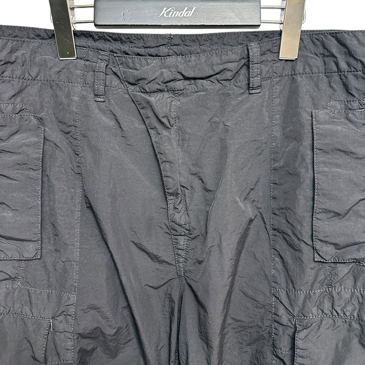 FLATT NYLON OVERSIZE PANTSナイロンカーゴパンツ18CMPA253A 005991G
