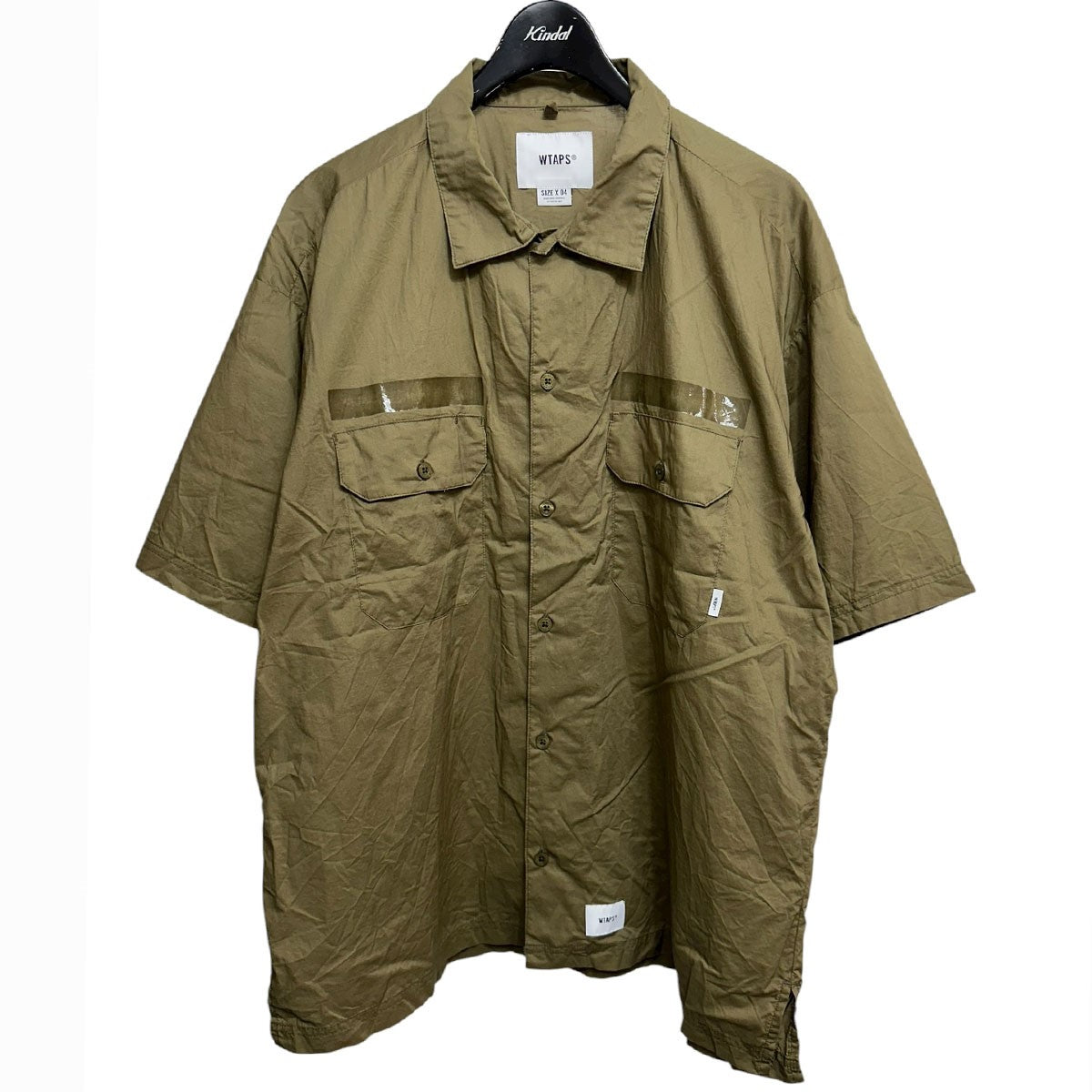 WTAPS(ダブルタップス) DECK／SSクリアロゴプリント半袖シャツ231BRDT