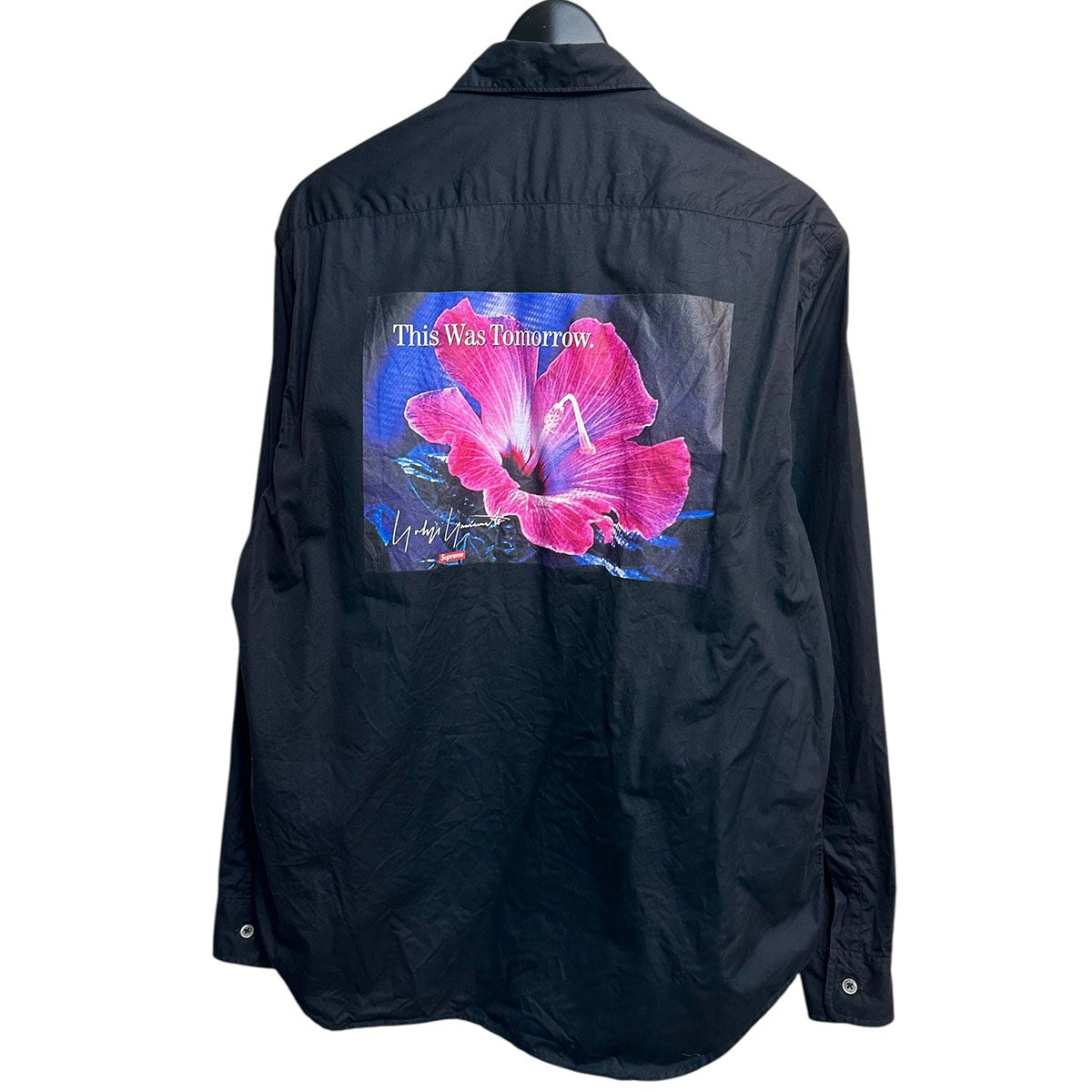 Yohji Yamamoto pour homme×Supreme 20AWShirtダブルネームバック