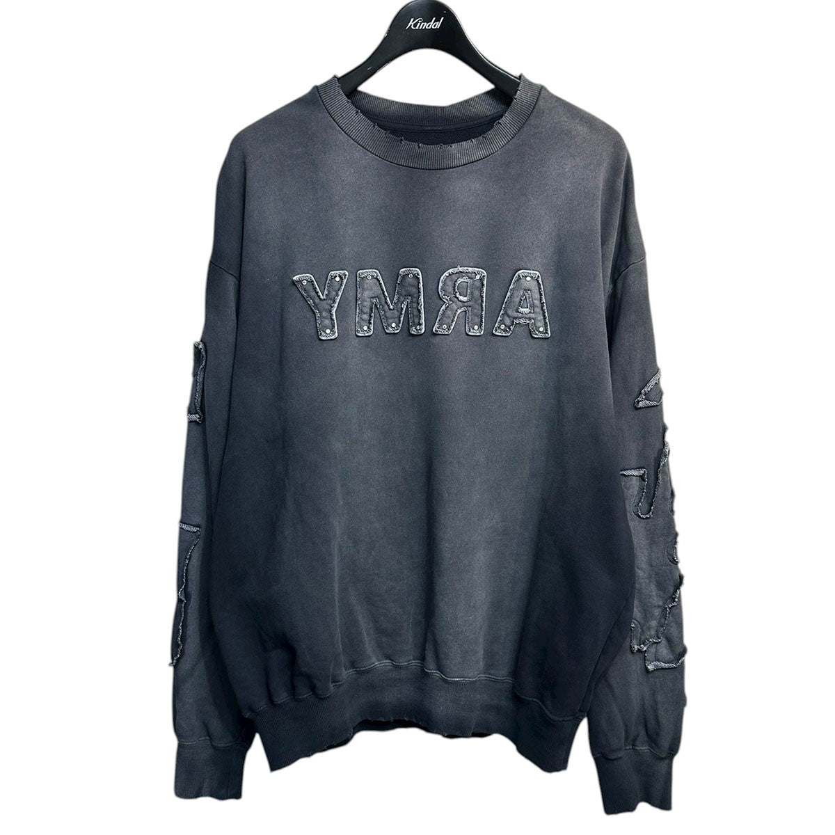 24AWSPRAYED CREW NECK SWEAT24A-CSL092-DS