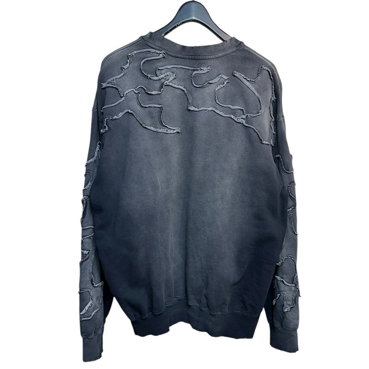 24AWSPRAYED CREW NECK SWEAT24A-CSL092-DS