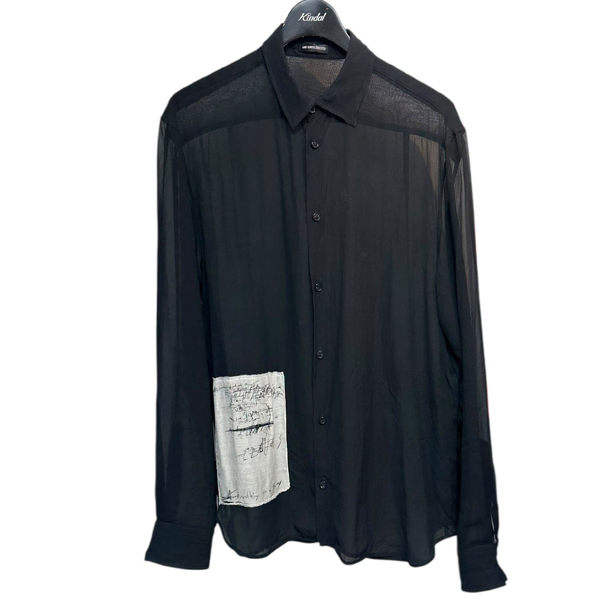 ANN DEMEULEMEESTER 25ss 長袖シャツ ANN DEMEULEMEESTER(アンドゥムルメステール) 25SSANDRE CLASSIC SHIRT