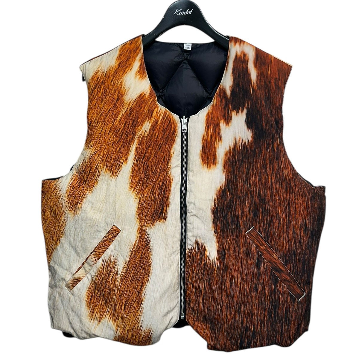 REVERSIBLE QUILTED VESTリバーシブル中綿ベスト115695