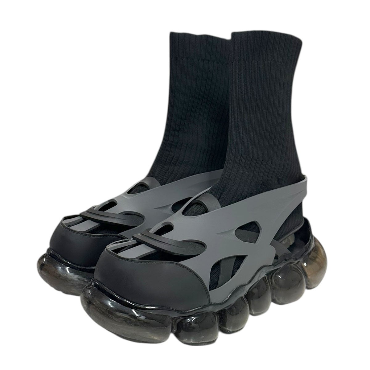 grounds(グラウンズ) JEWELRY CRAFT LAYER KNITブーティ ソックス