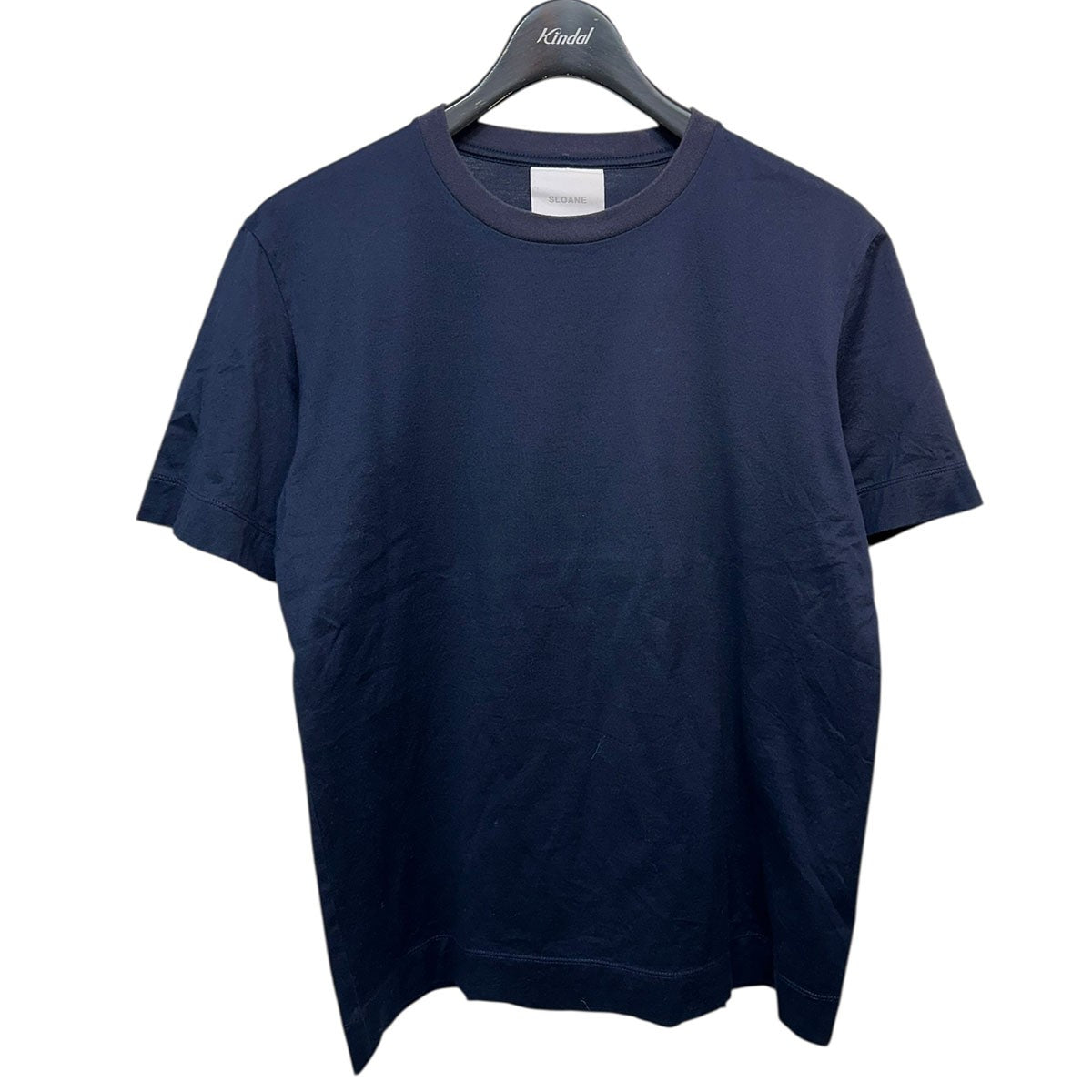 boutique310　SLOANE　小顔Tシャツ　ネイビー SLOANE(スローン) 60／2 コットン天竺 UV TシャツSL4S-T163 SL4S-T163
