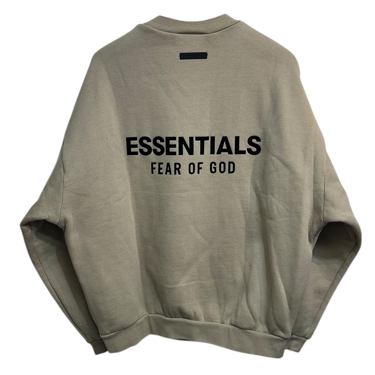 バックロゴフリーススウェット