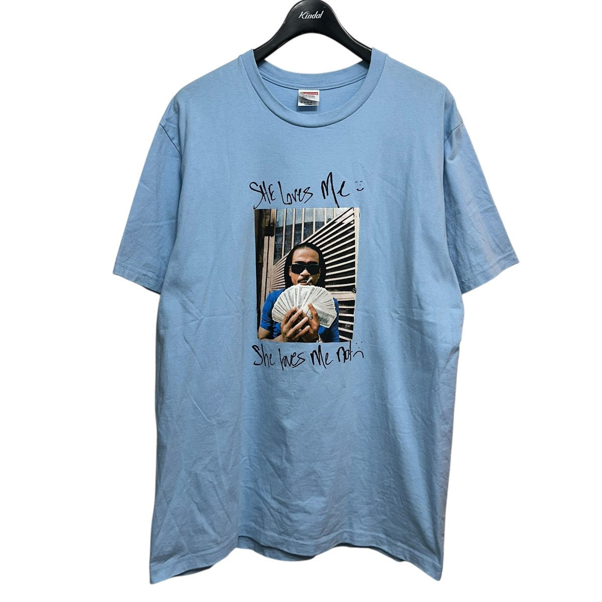 Supreme(シュプリーム) 25SSMax B Tee Powder BlueフォトプリントT 