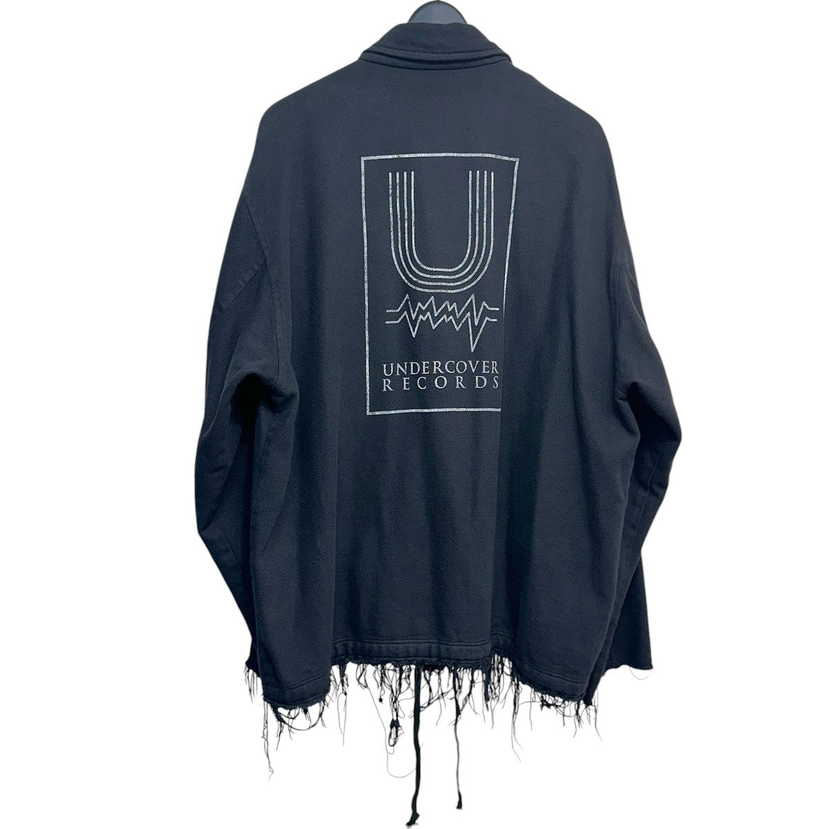 25SSCOACH JKT UC RECORDSユーズド加工ロゴプリントコットンコーチジャケットUC2D9210