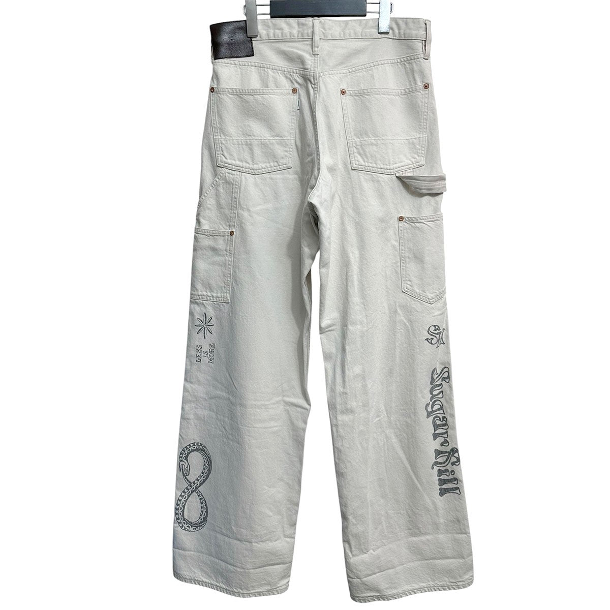 26SSTATTOO FLASH PRINT MODERN DENIM PAINTERタトゥーフラッシュプリントモダンデニムペインターパンツ26440417