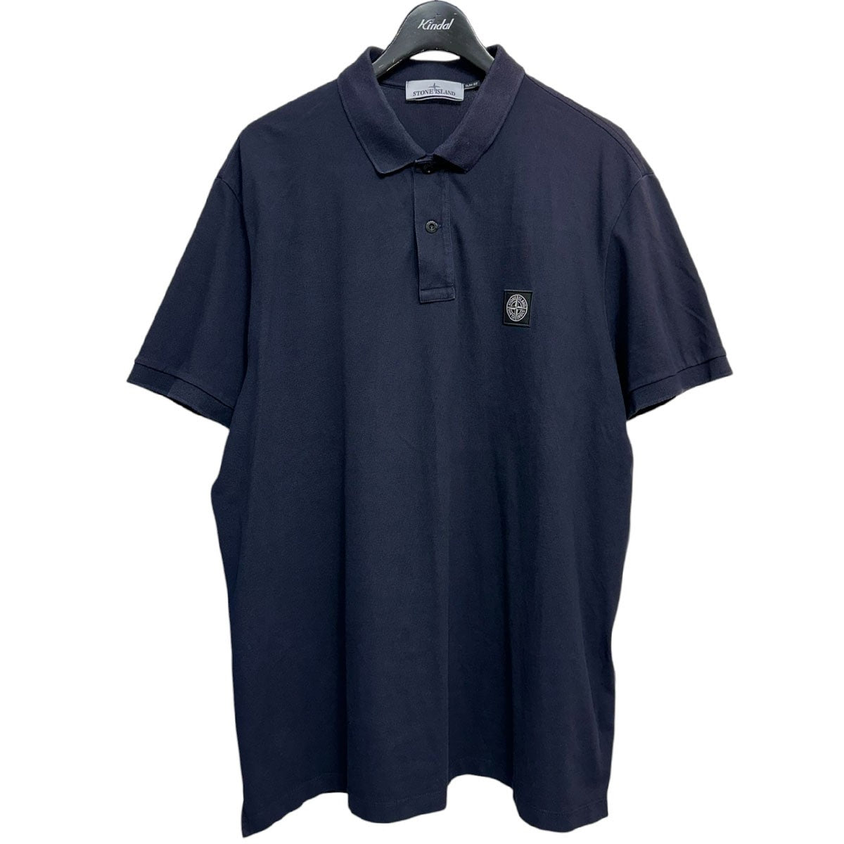 STONE  ポロシャツ ブルー Lサイズ STONE ISLAND(ストーンアイランド) ポロシャツ80152SC17 80152SC17