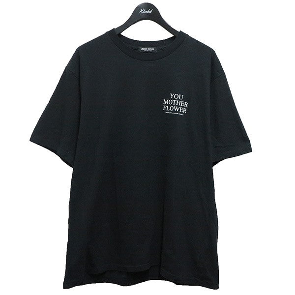 HYSTERIC GLAMOUR × UNDERCOVER YOU MOTHER FLOWER Tシャツ ブラック ...